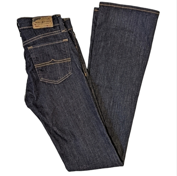 𝅺denim & Supply Ralph Lauren slim bootcut jeans sz 27 - Picture 1 of 9